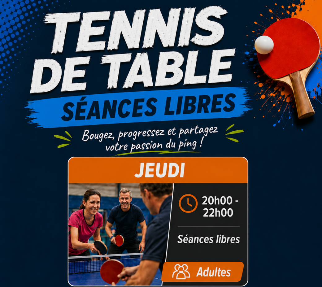 Tennis de table BERTRIX 2026-2027