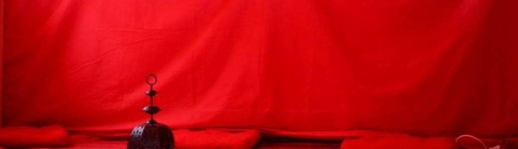 Tente rouge virtuelle