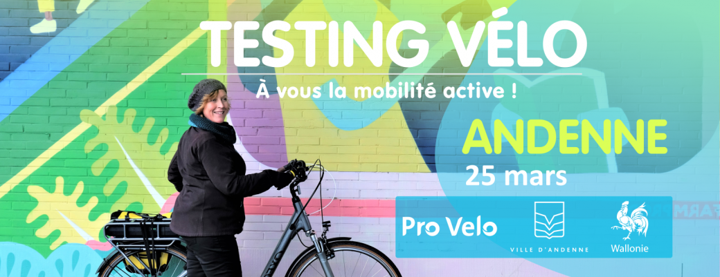 Testing vélo Andenne 2021