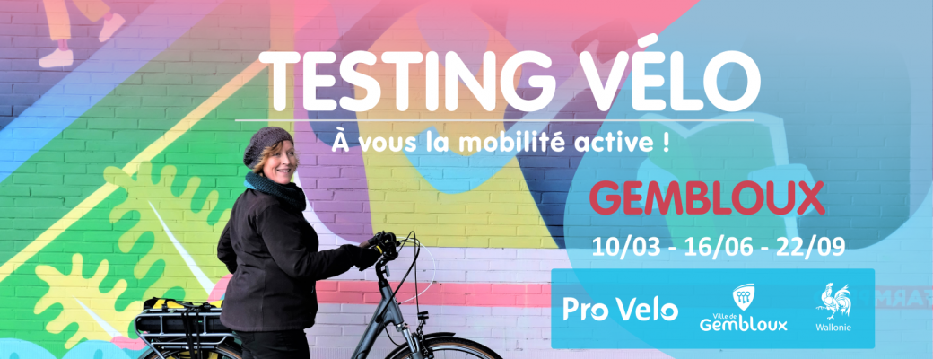 Testing vélo Gembloux 2021