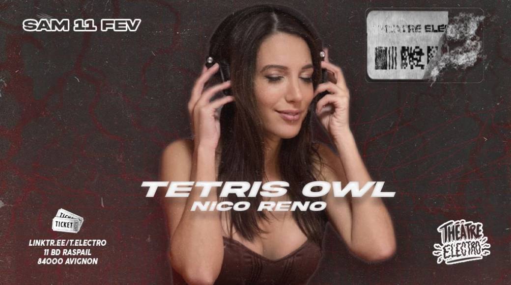 TETRIS OWL au Théâtre Electro