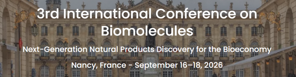 The 3rd International Conference on Biomolecules