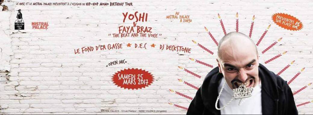 THE BEAT & THE VOICE (Yoshi & Faya Braz), LE FOND D'LA CLASSE, D.E.C. & More!