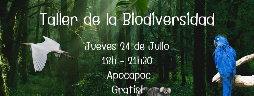 El Taller de la Biodiversidad - Barcelona - ApocApoc