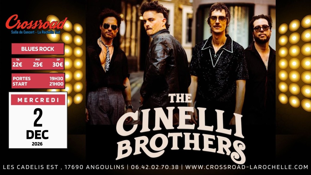 THE CINELLI BROTHERS : Live @ Crossroad