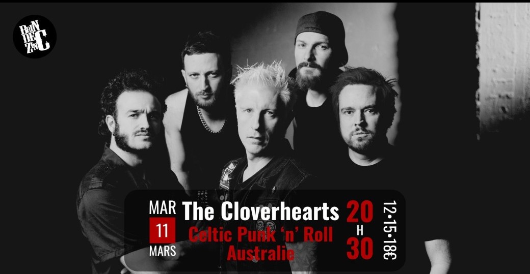 THE COMPLET : The Cloverhearts (Celtic Punk ‘n’ Roll • Australie)