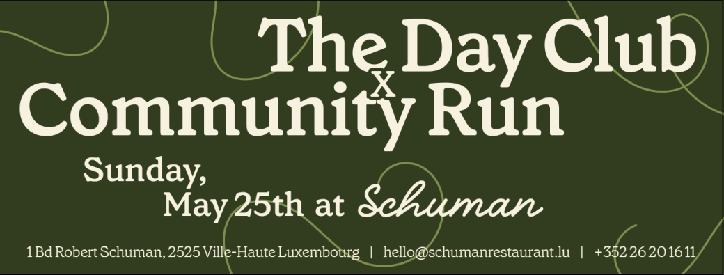 The Day Club x Community Run x Häerz