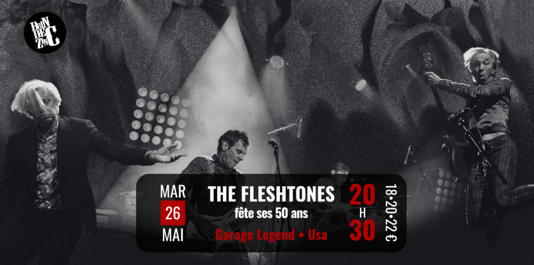 The Fleshtones fête ses 50 ans (Garage Legend • Usa)
