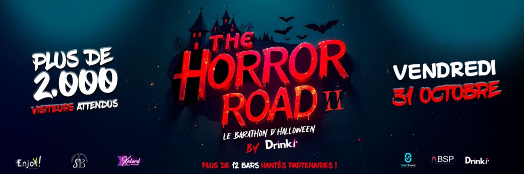 THE HORROR ROAD - LE BARATHON D'HALLOWEEN (Édition II) - E-ARTSUP