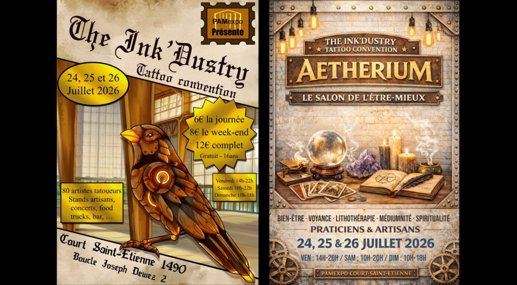 The Ink'Dustry Tattoo Convention & Aetherium Mieux-être