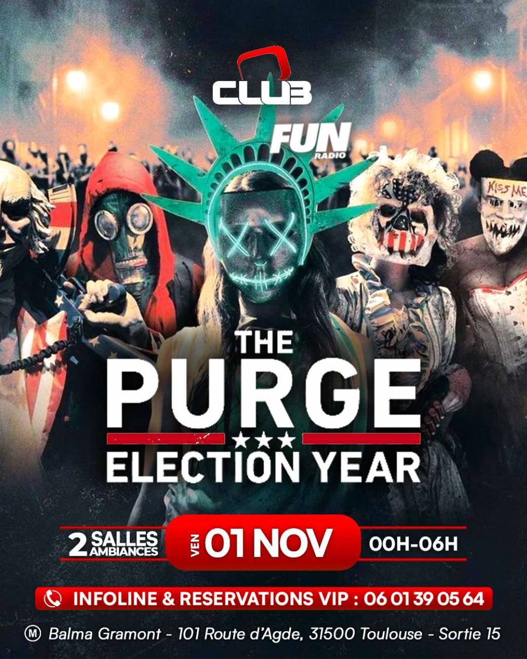 The Purge - Free Pass Bryan 00H-01H 
