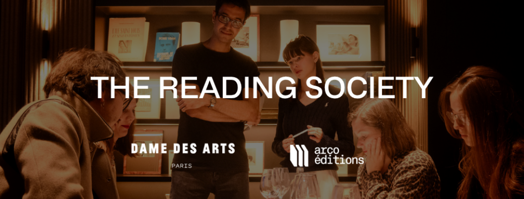 The Reading Society — Hôtel Dame des Arts avec Arco Editions & Une Camusienne
