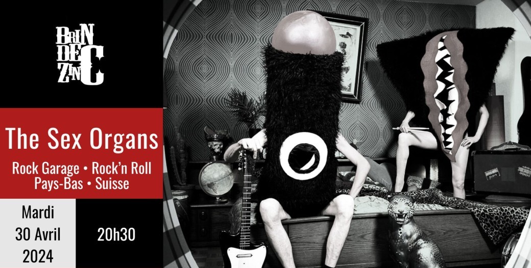 The Sex Organs (Rock Garage • Rock’n Roll • Pays-Bas • Suisse)