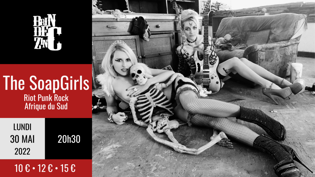 The SoapGirls (Riot Punk Rock • Afrique du Sud)