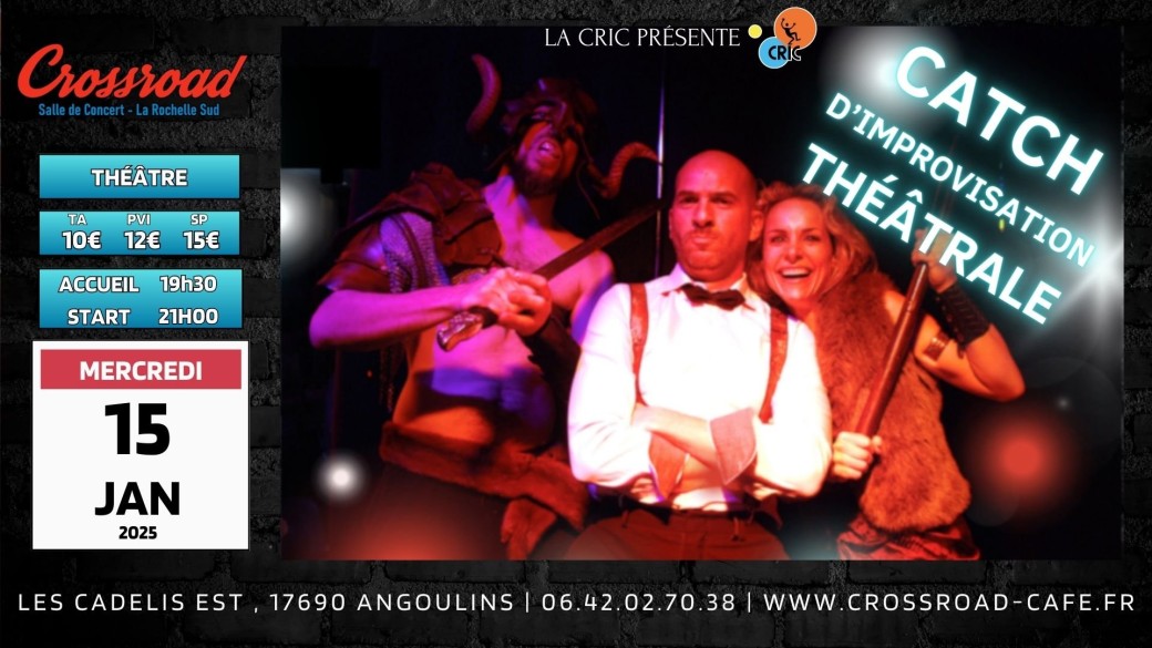Théâtre d'Impro avec LA CRIC