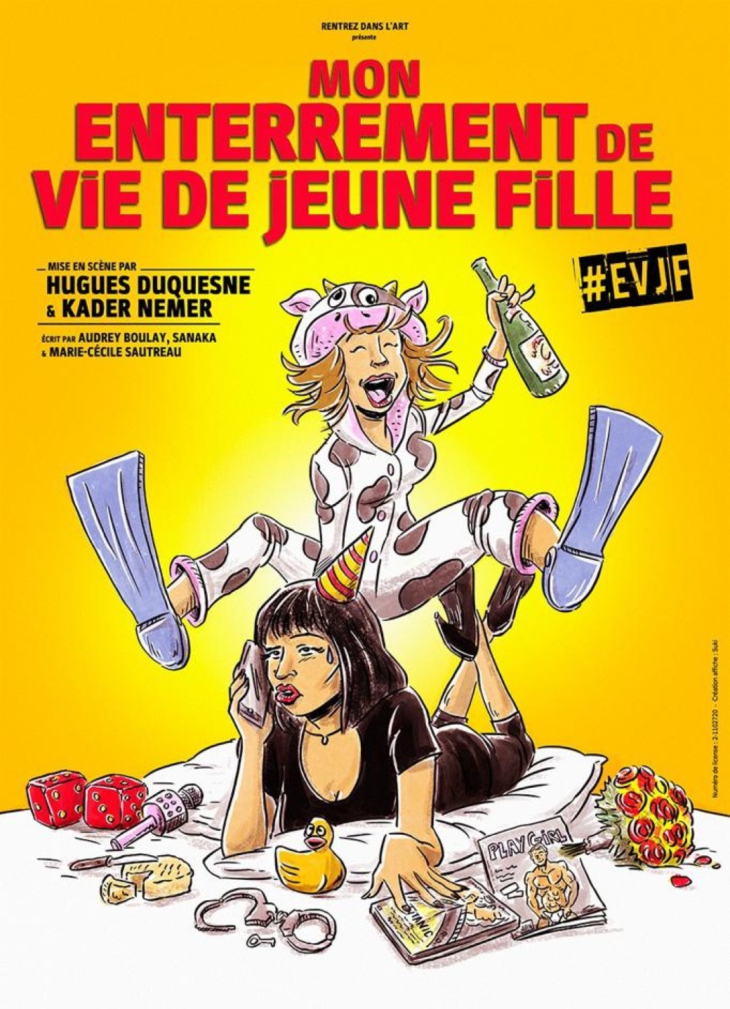 Théâtre : Mon enterrement de vie de jeune fille