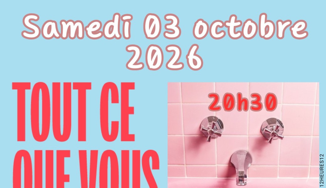 Théâtre "Tout ce que vous voulez"