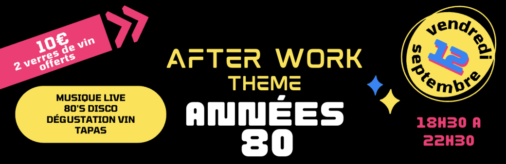 Last Summer After Work – Soirée Années 80 