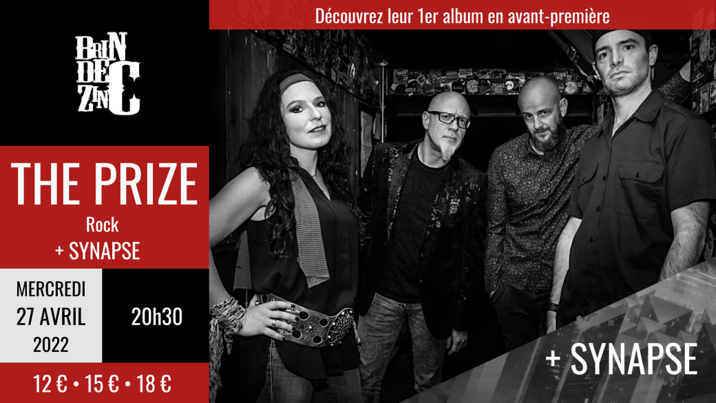 The Prize + Synapse (Rock Metal Progressif)