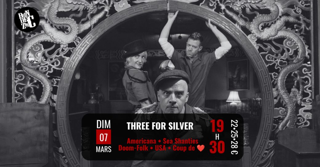 THREE FOR SILVER (Americana • Sea Shanties • Doom-Folk • USA • Coup de ❤️)