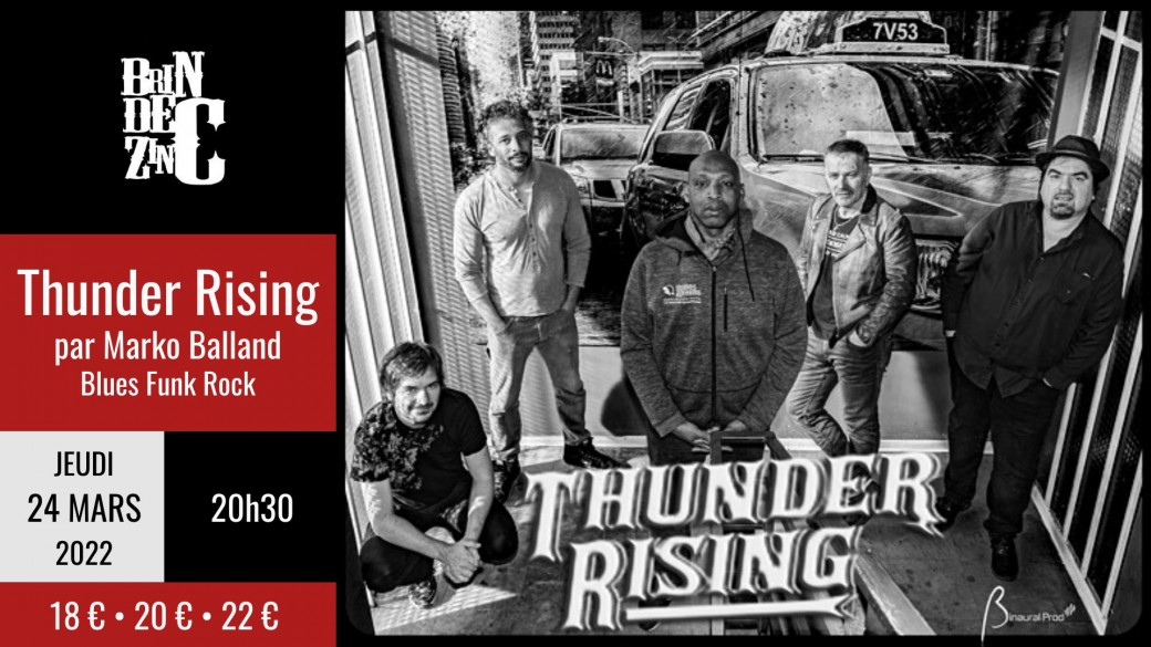 Thunder Rising (par Marko Balland • Blues-Funk-Rock)