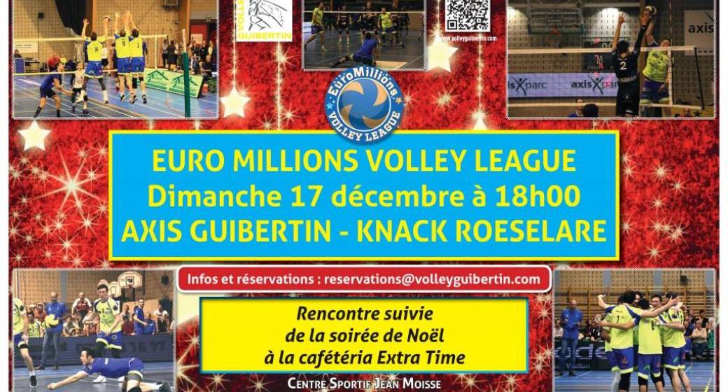 Match du 17/12/2017 : Axis Guibertin - Knack Roeselare