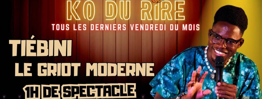 TIEBINI LE GRIOT MODERNE EN SPECTACLE | STAND-UP