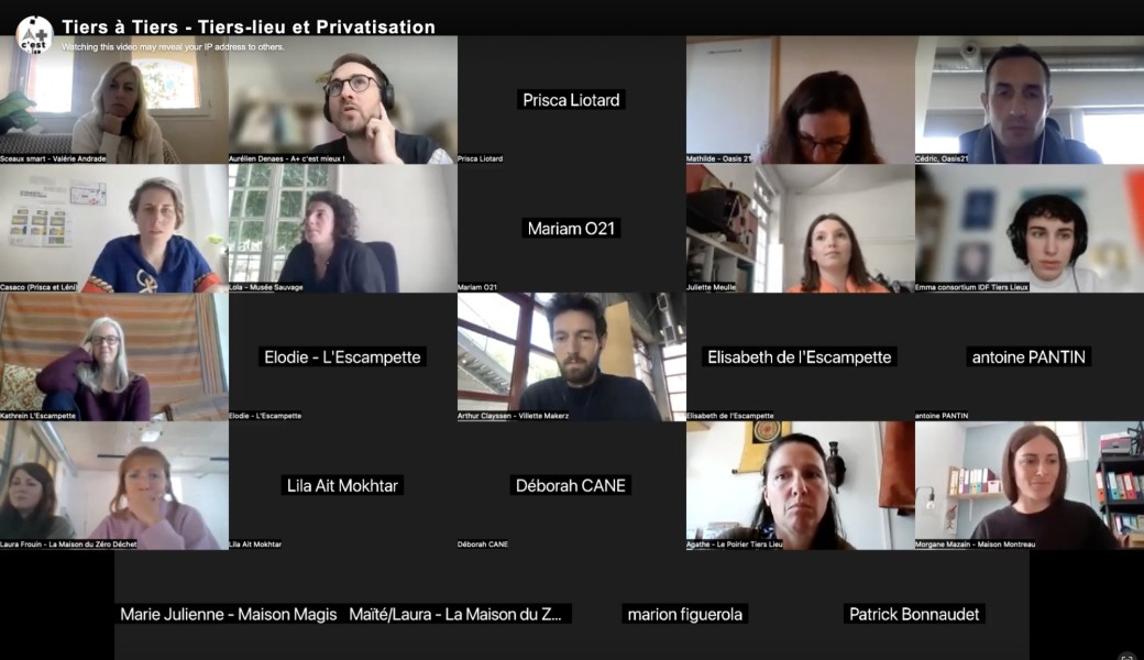 Tiers à Tiers de janvier : Parlons tiers-lieux & élections municipales !