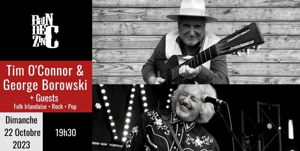 Tim O’Connor & George Borowski (Folk Irlandaise • Rock • Pop • UK)