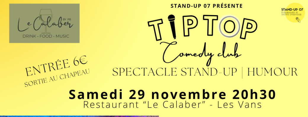 Tip Top Comedy Club - Les Vans