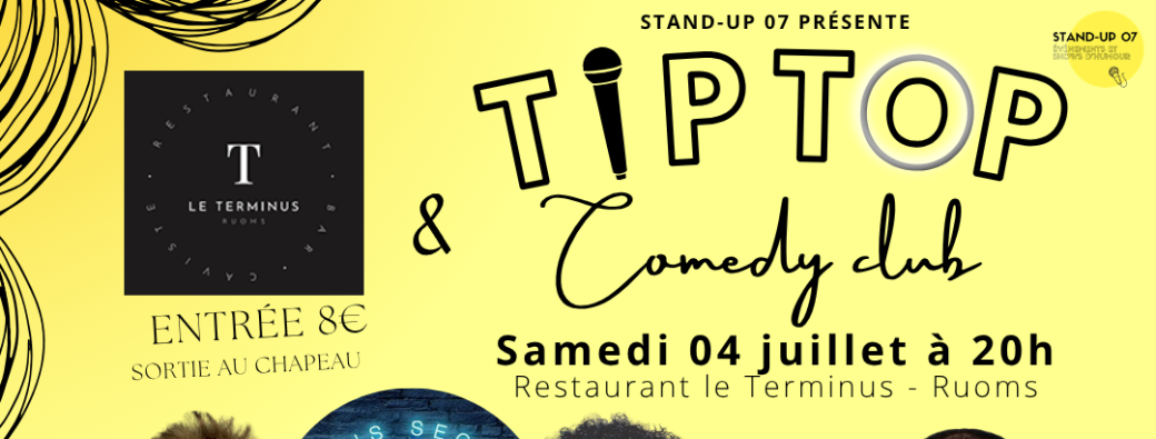 Tip Top Comedy Club - Ruoms