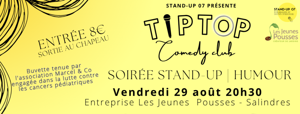 Tip Top Comedy Club - Salindres