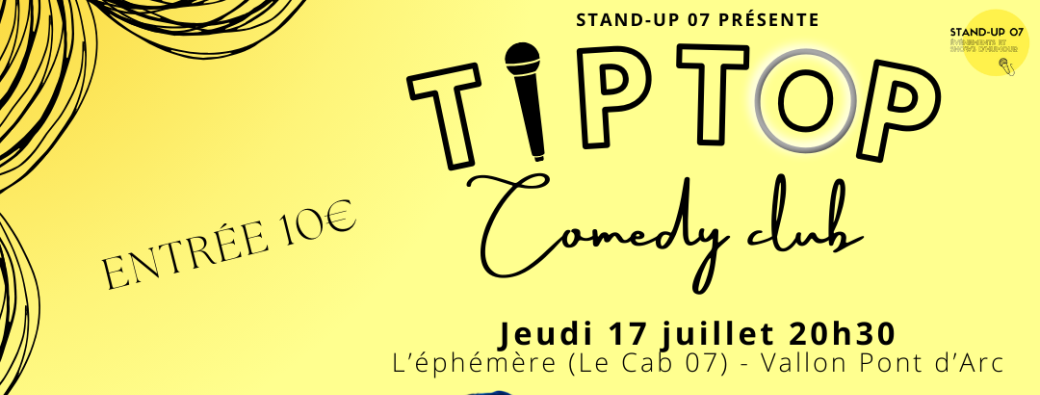 Tip Top Comedy Club - Vallon Pont d'Arc