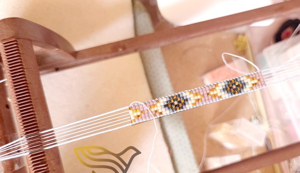 Tissez votre bracelet en perles miyuki - avec Mires Creation