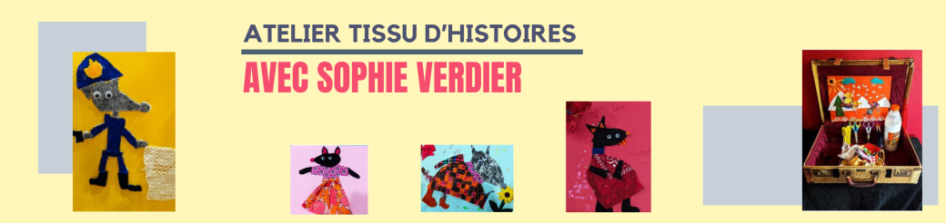 Lectures "Tissu d'histoires" de et avec Sophie Verdier