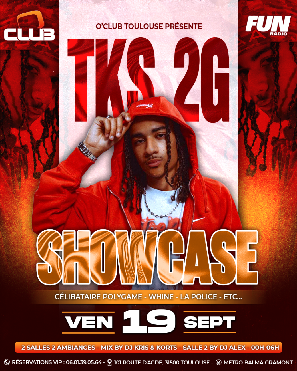 TKS 2G SHOWCASE - Free Pass 00H-01H 