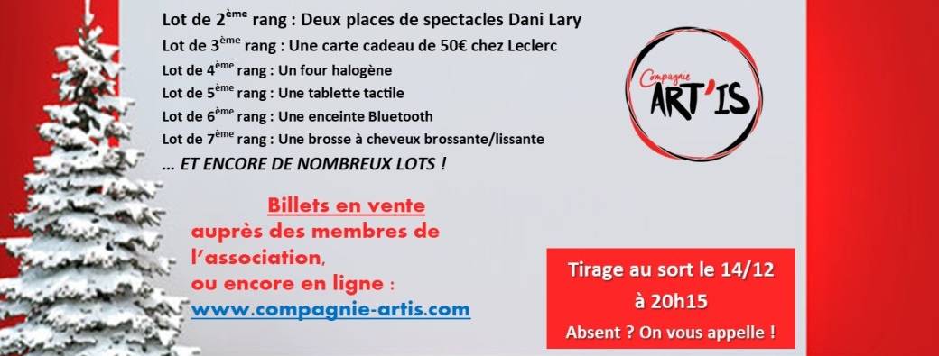 Tombola de noël 2024