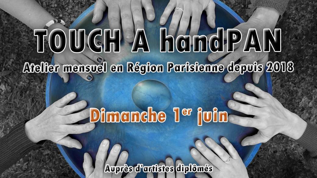 TOUCH A PAN - Dimanche 1er juin 2025 - Atelier découverte initiation approfondissement 
