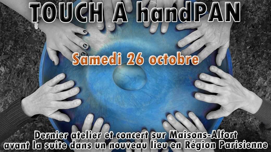 TOUCH A PAN - Samedi 26 octobre 2024 - Atelier découverte initiation approfondissement 