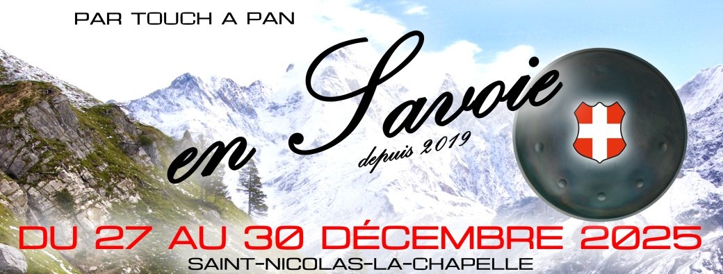 Stage handpan en Savoie - 27 au 30 décembre 2025