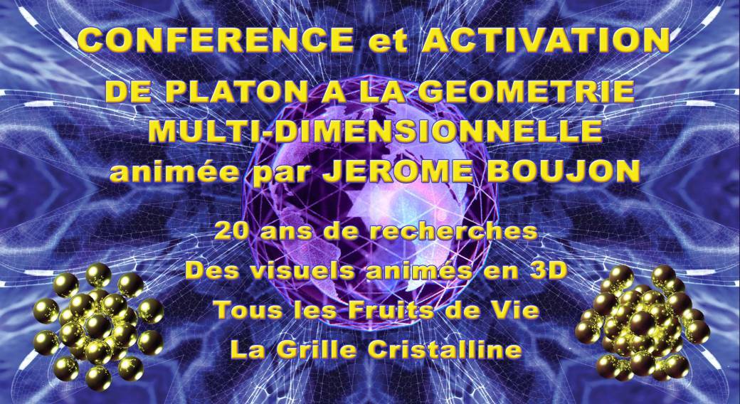 TOULOUSE : Conférence Activation de Platon à la Géométrie Multi-dimensionnelle