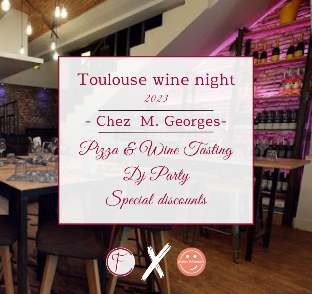 21/11 Toulouse Wine & Pizza Night