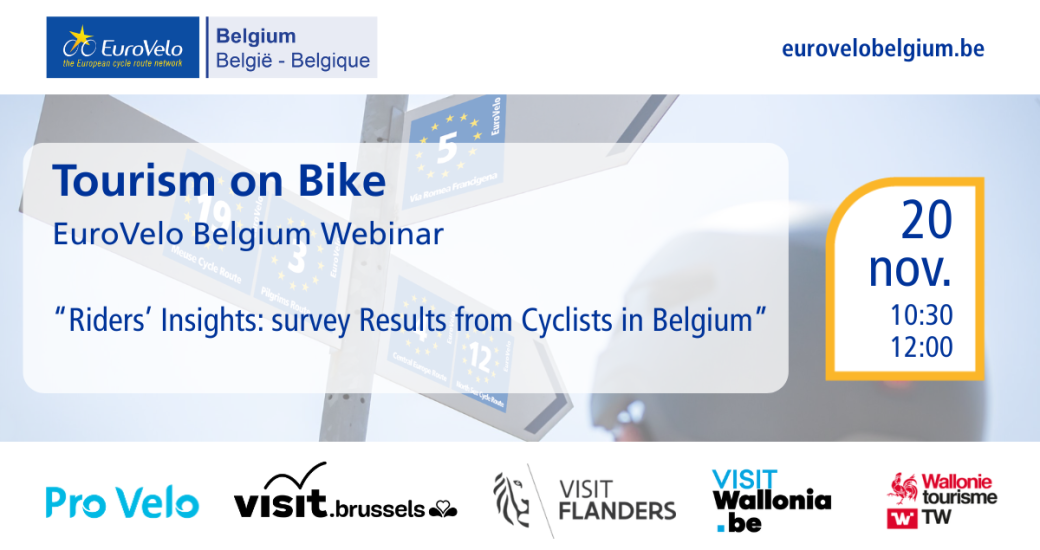 "Tourism On Bike"  the Belgian Webinar on Cyling Tourism