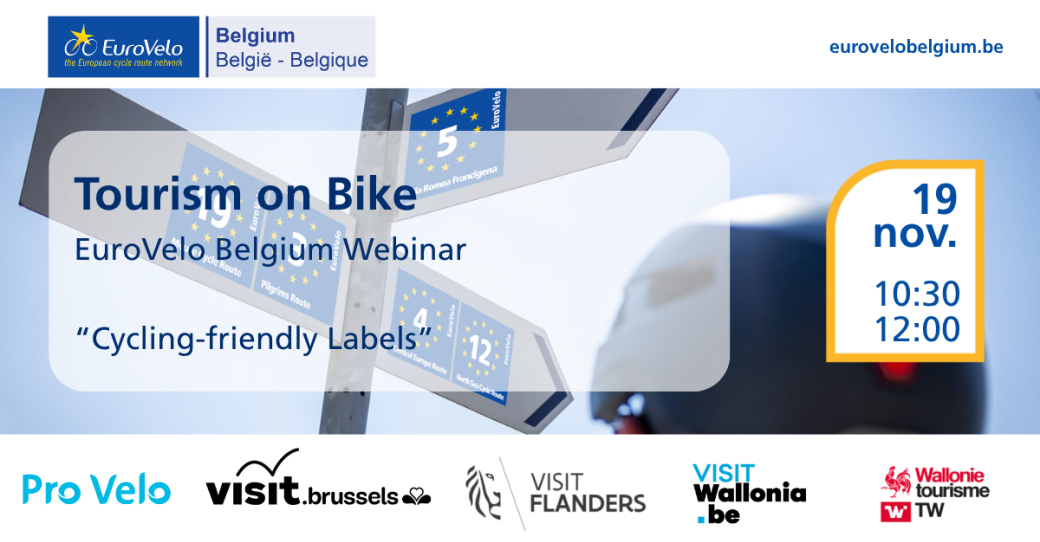 "Tourism On Bike"  the Belgian Webinar on Cycling Tourism