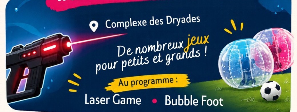 Tournoi bubble foot - TELETHON 2026