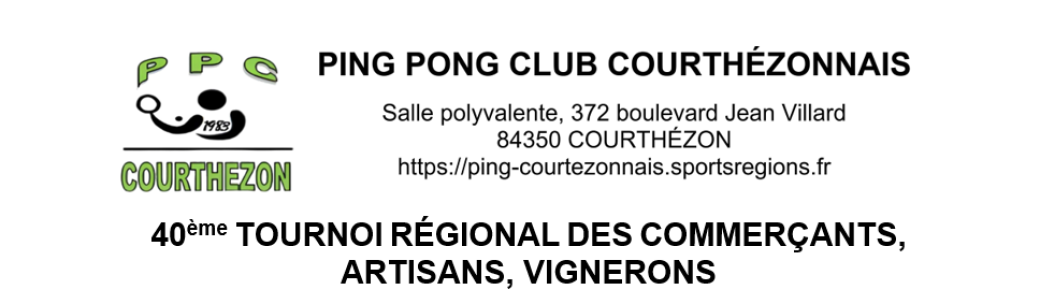 Tournoi de Courthezon 2026