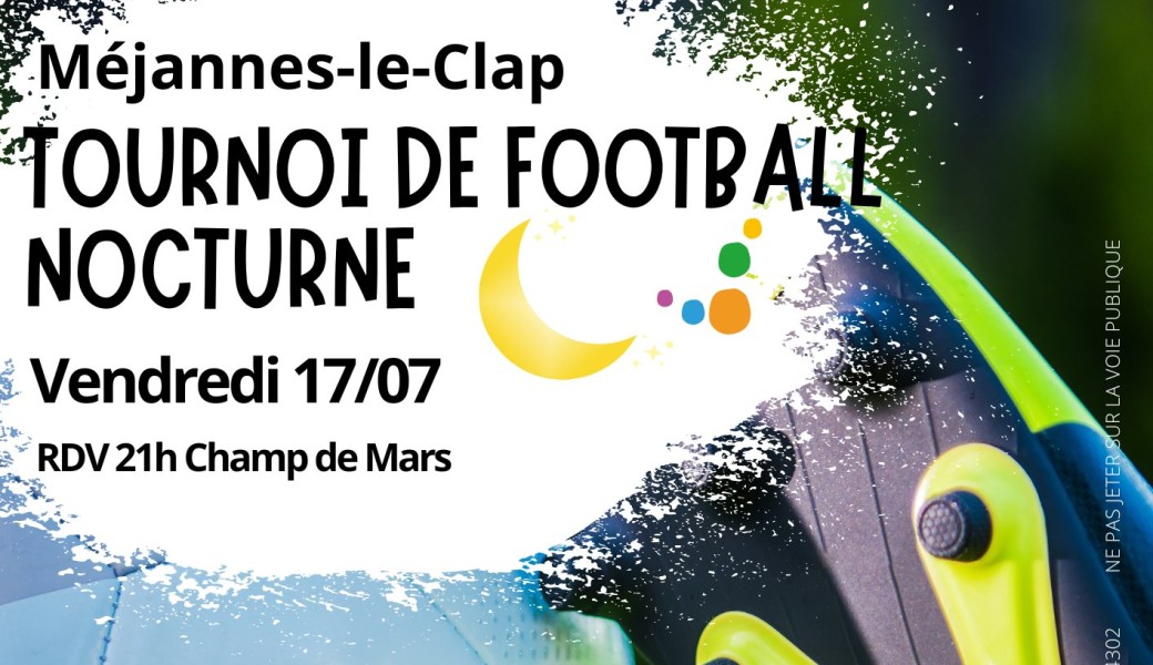 Tournoi de foot nocturne