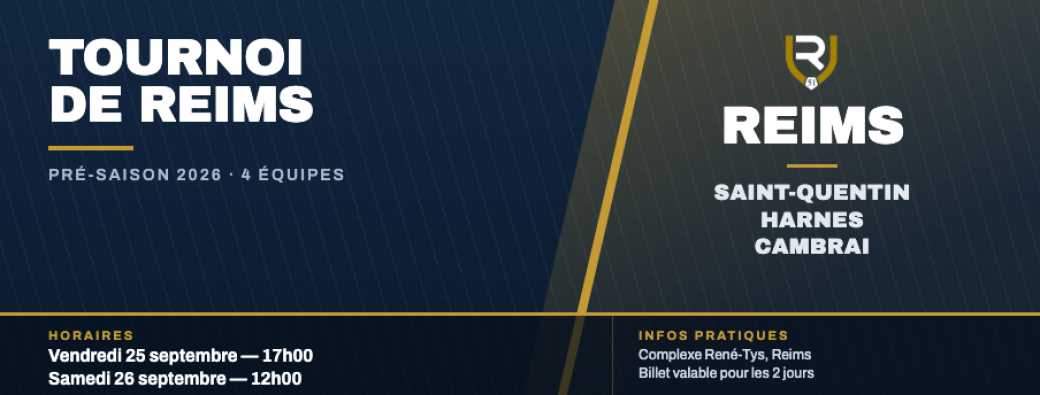 Tournoi de Reims - 25 et 26 Septembre