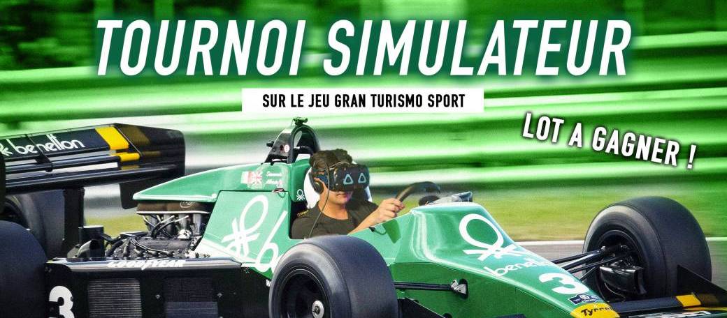 Tournoi de simulateur de conduite (Gran Turismo Sport)