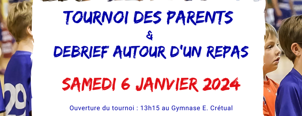 TOURNOI DES PARENTS x REPAS